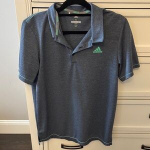 Adidas Men's Dark Grey Polo